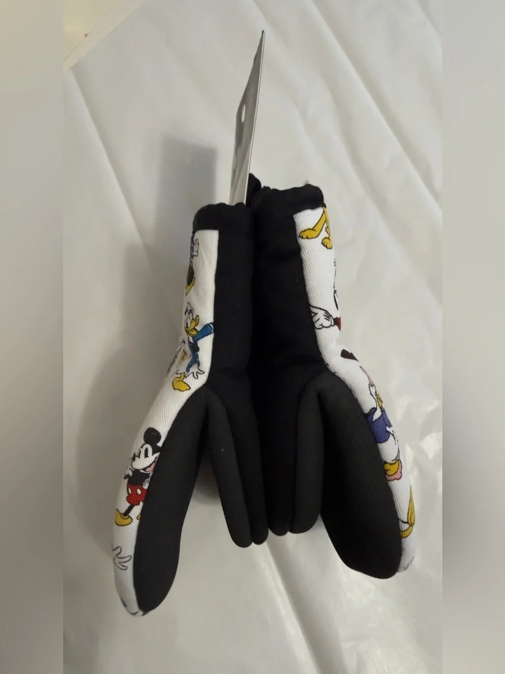 Disney Multicolor Mickey & Friends Baby Mini Mitts - White Base